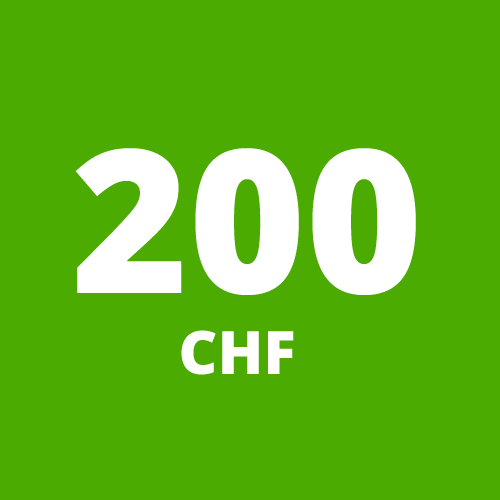 Gutschein 200 CHF 